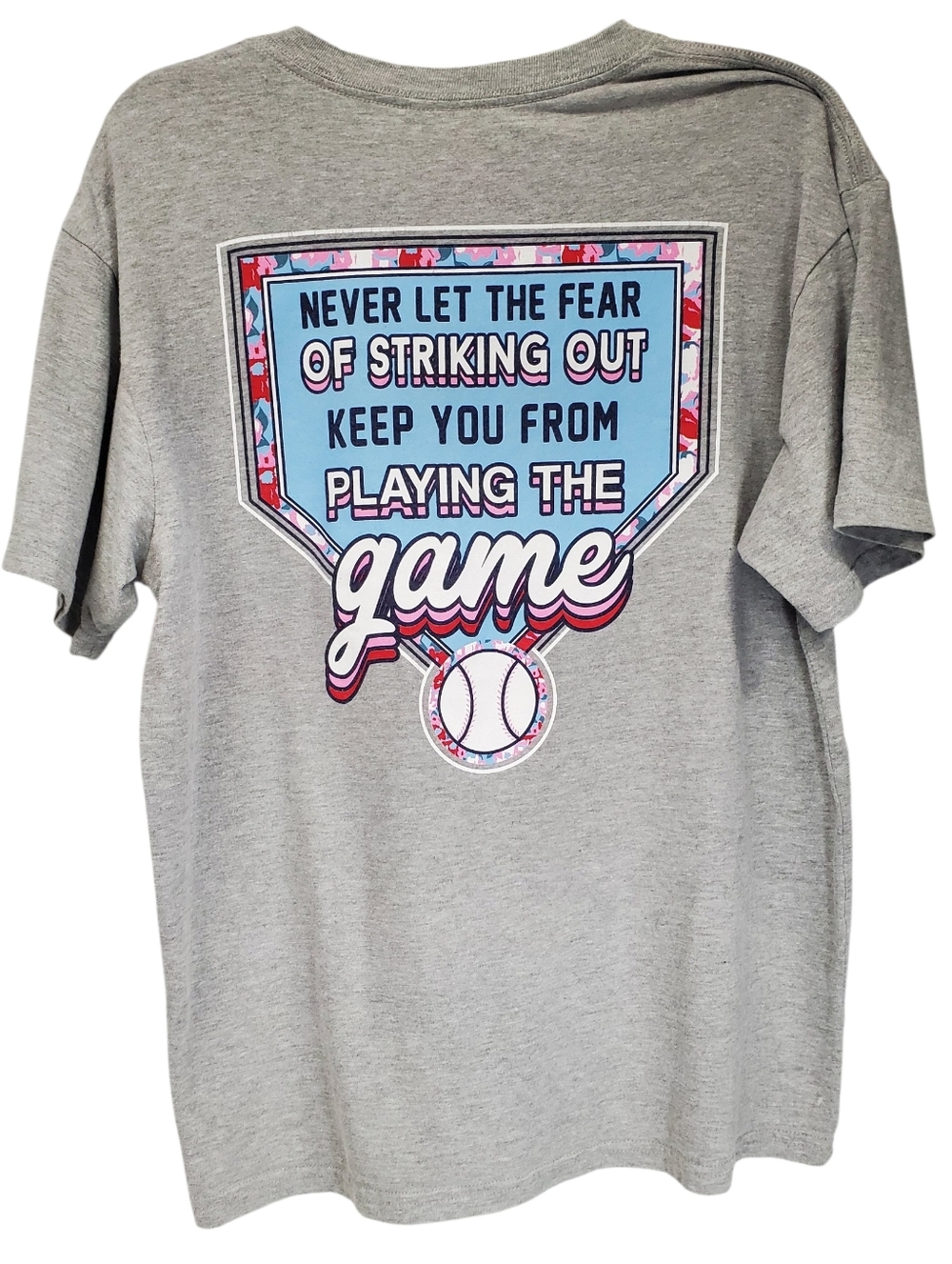 Jadelynn Brooks Tshirt Baseball Themed Athletic Athleisure Preppy Academia